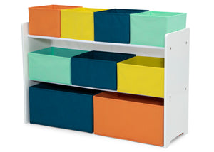 White with Navy/Green/Pastel (1289) 24