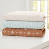 Neutral Boho (3406) 20-100% Organic Cotton Fitted Crib Sheets - 3 Pack