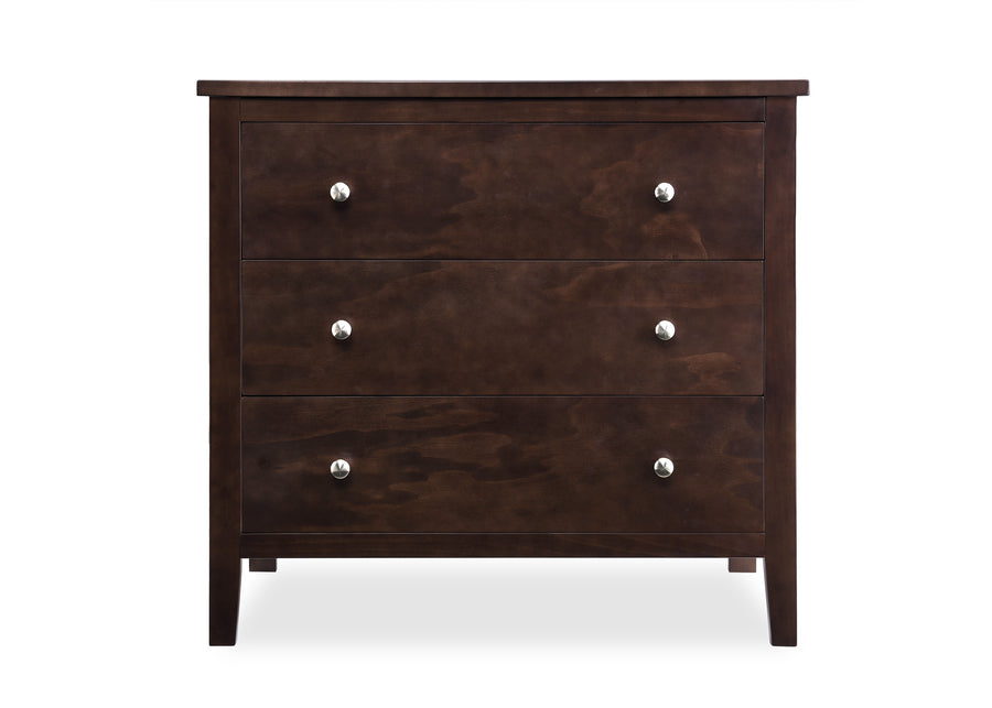 Walnut Espresso (1324) 12-Campbell 3 Drawer Dresser