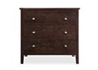 Walnut Espresso (1324) 13-Campbell 3 Drawer Dresser