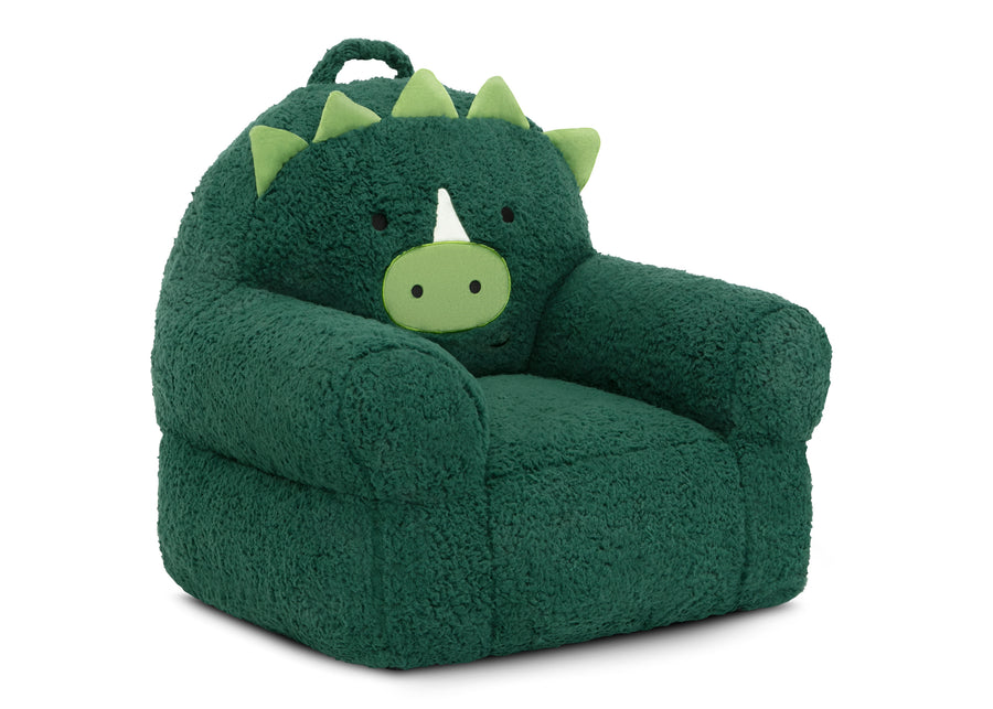 Green (1616) 4-Dinosaur Cozee Buddy Chair