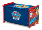 Paw Patrol (1121) 3-PAW Patrol Toy Box Toy Box with Retractable Fabric Top