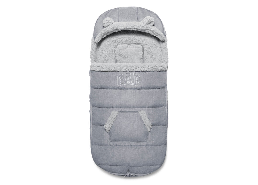 Grey (2433) 34-babyGap Toddler Stroller Footmuff