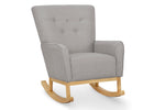 French Grey with Natural (1424) 4-Colby Rocking Chair