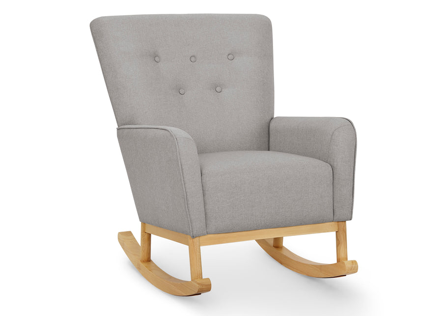 French Grey with Natural (1424) 4-Colby Rocking Chair