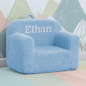 Personalized Cozee Sherpa Chair for Kids