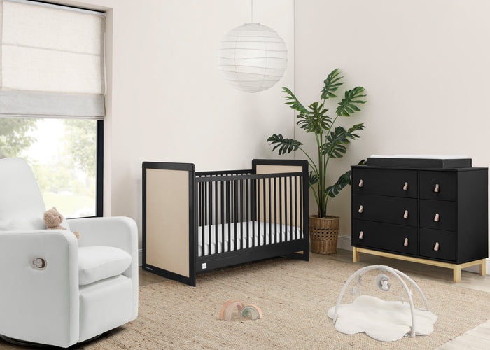 babyGap Liam 4-in-1 Convertible CribEbony and Natural (1518)