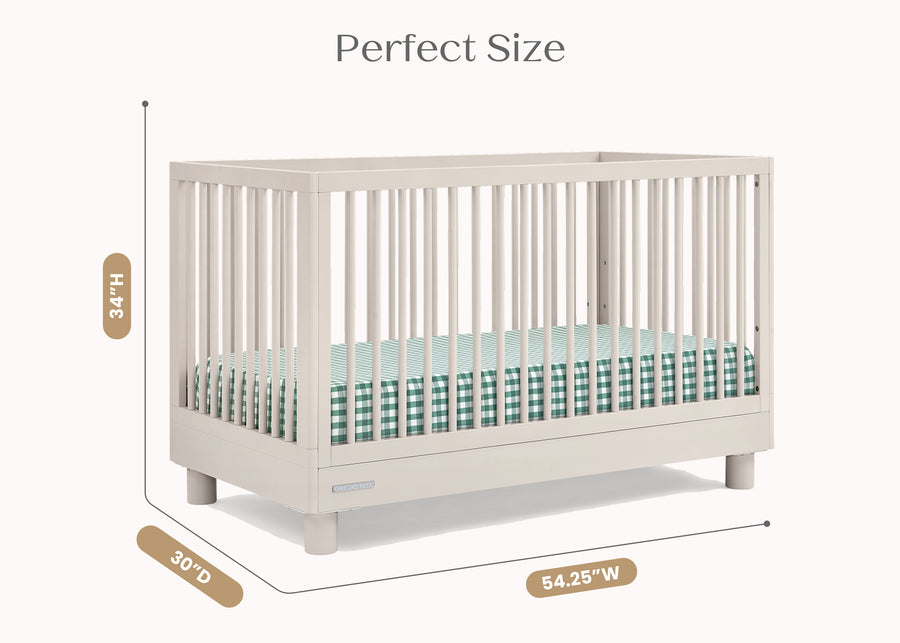 Soft Beige (1560) 21-Ari 4-in-1 Convertible Crib