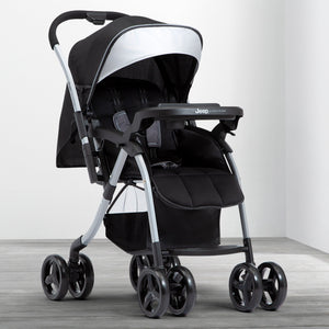 Black (001) 20-Jeep TurboGlyde Reversible Handle Stroller