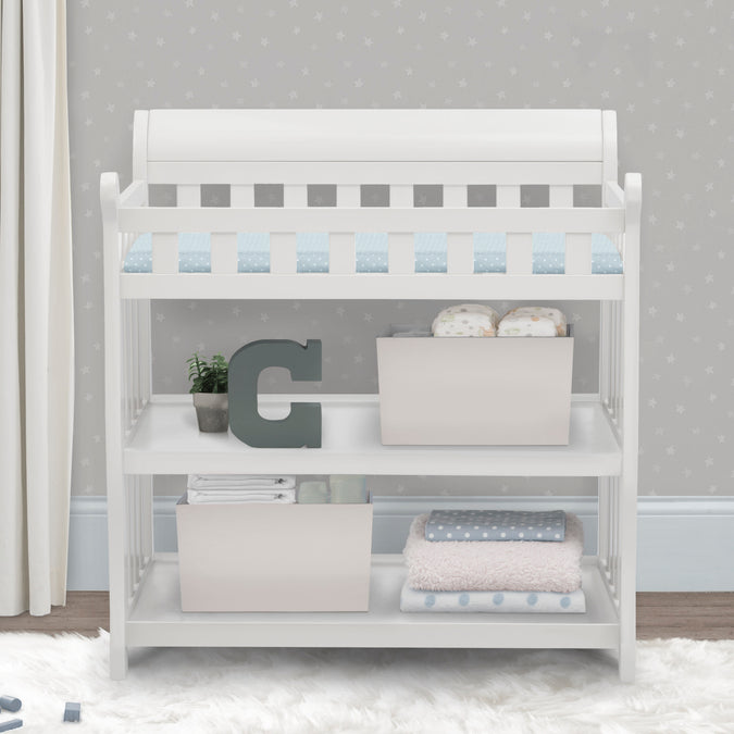 White (100) 17-Eclipse Changing Table
