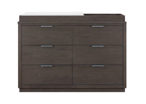 Rustic grey changing table sales