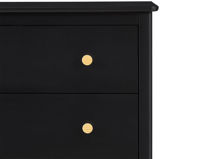 Ebony with Natural (1482) 17-Casey 3 Drawer Dresser
