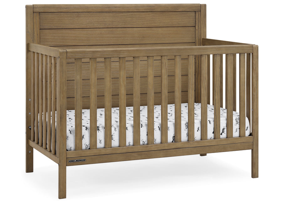 Rustic Acorn (1383) 19-Cambridge 4-in-1 Convertible Crib
