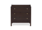 Walnut Espresso (1324) 10-Remy 3 Drawer Dresser with Changing Top