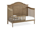 Rustic Acorn (1383) 4-Asher 6-in-1 Convertible Crib