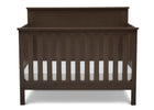 Textured Cocoa (1350) 20-Middleton 4-in-1 Convertible Baby Crib