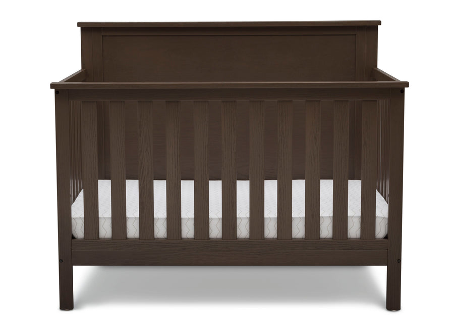 Textured Cocoa (1350) 20-Middleton 4-in-1 Convertible Baby Crib