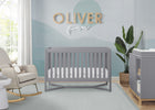 Grey (026) 32-Tribeca 4-in-1 Convertible Crib