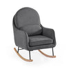 DCB: Stone Grey with Black & Natural (1420) 6-Ella Rocker with LiveSmart Evolve Fabric