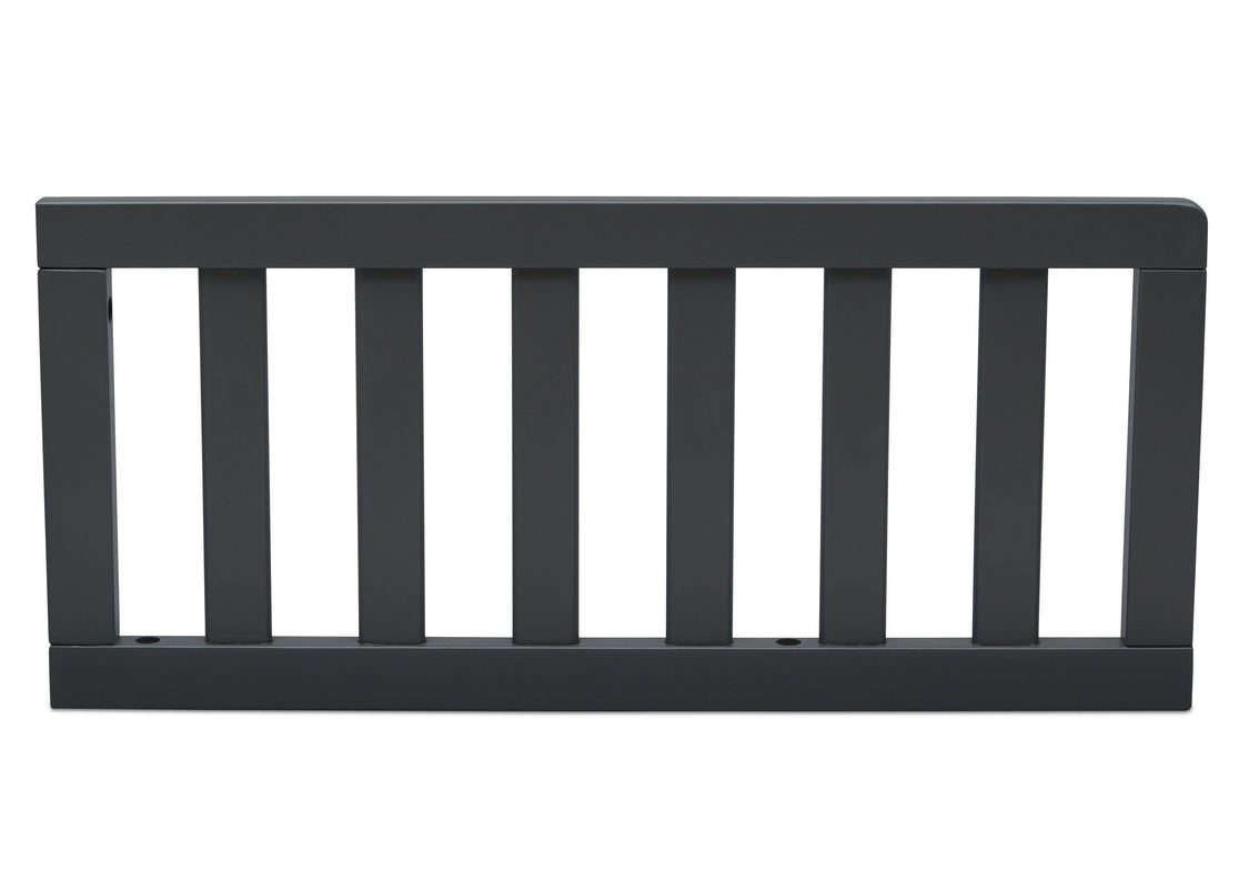 Delta Children Charcoal (029) Toddler Guardrail (0080), Front View e1e