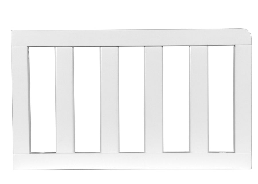 Simmons Kids White Ambiance (108) Toddler Guardrail (0080) 8-Toddler Guardrail (0080)
