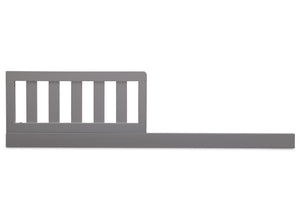 Delta Children Grey (026) Daybed Rail & Toddler Guardrail Kit, Front View a2a 1