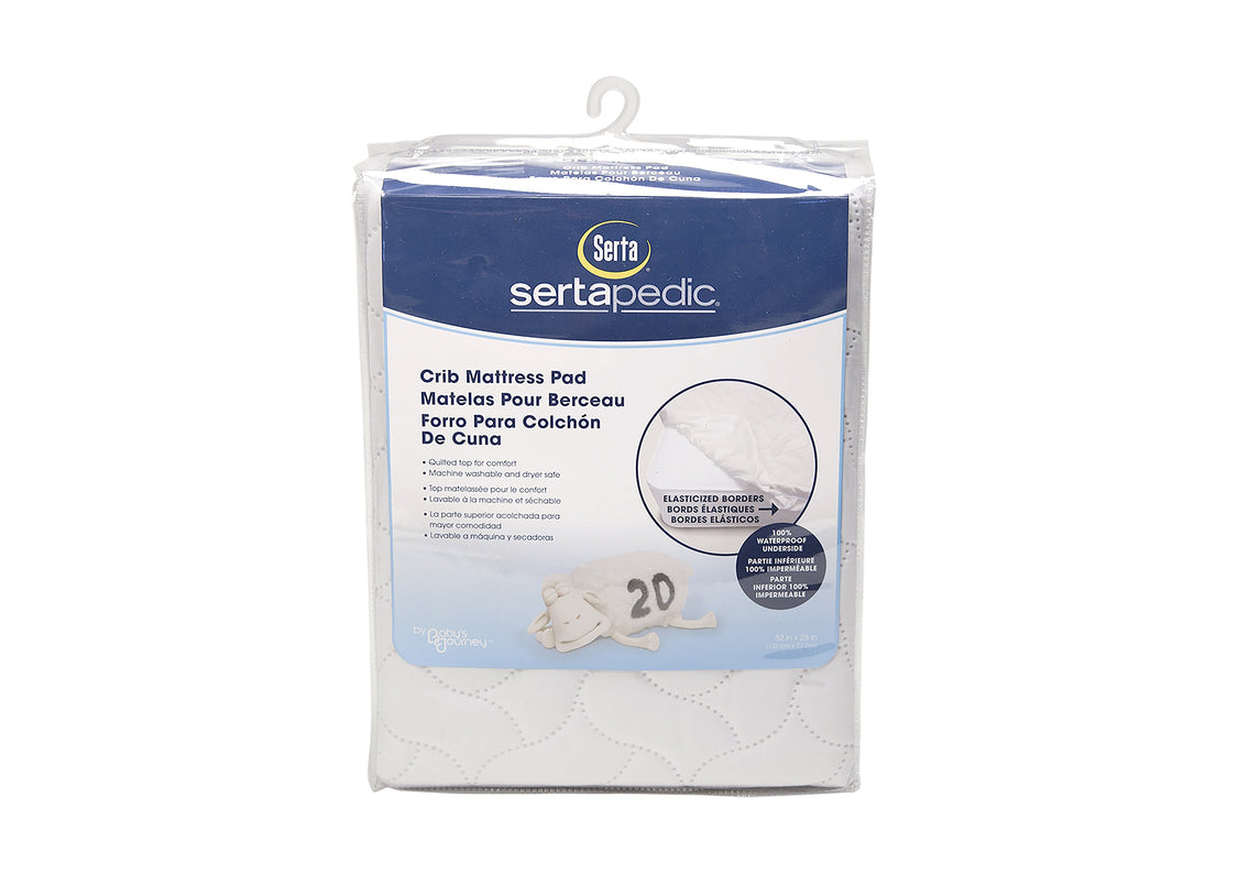 Sertapedic Fitted Crib Mattress Pad No Color (NO)