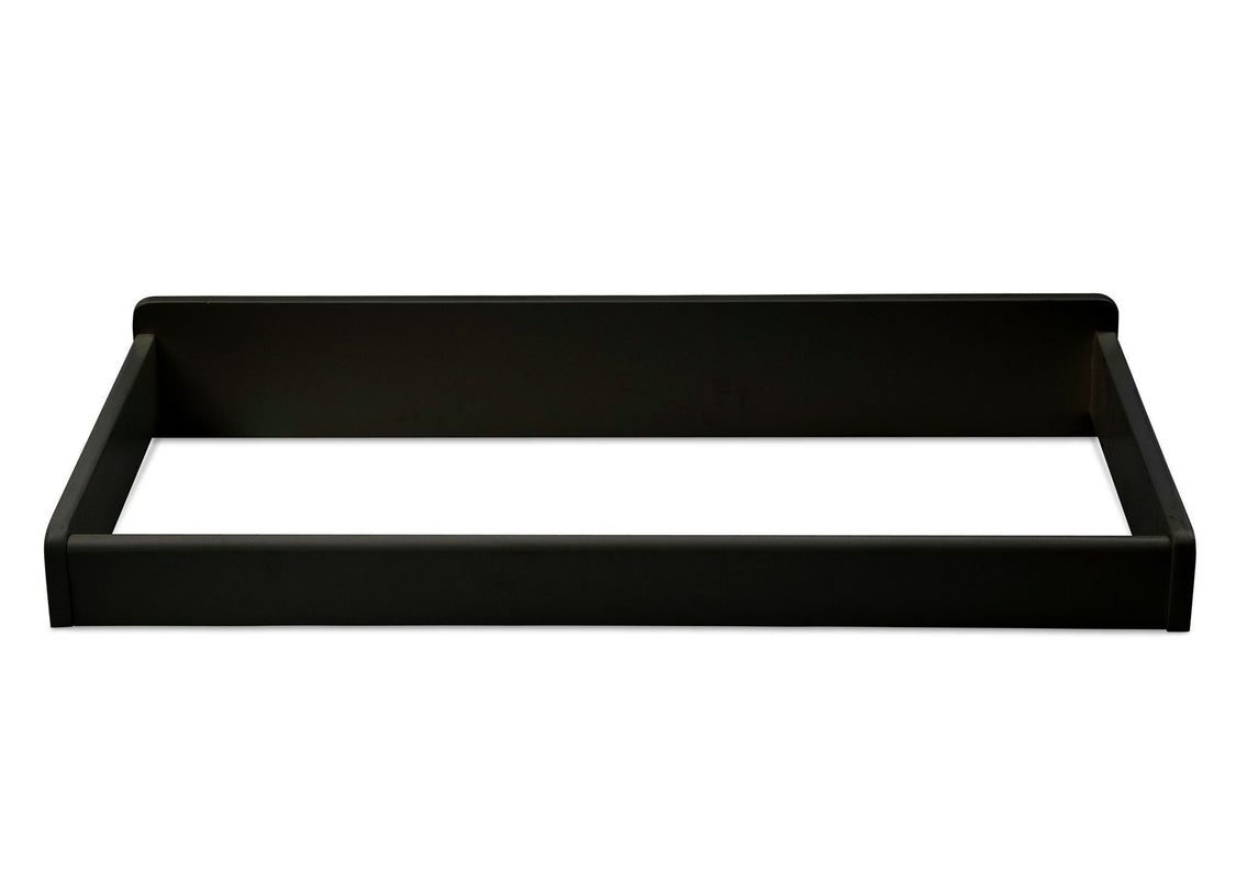Delta Children Black (001) Changing Top, Front View m2m
