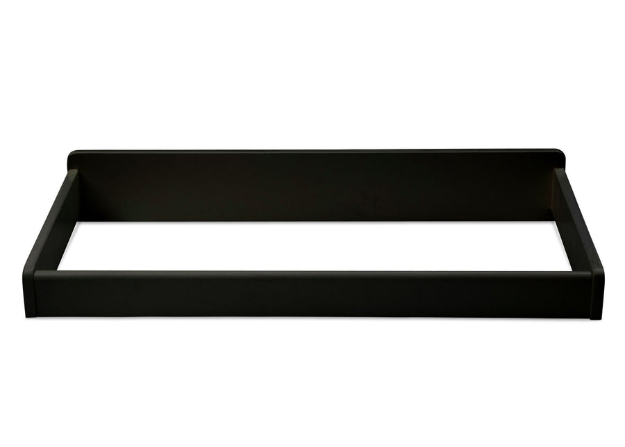 Delta Children Black (001) Changing Top, Front View m2m 11-Changing Top