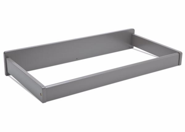 Grey (026) Delta Children Changing Top, Side View 17-Changing Top