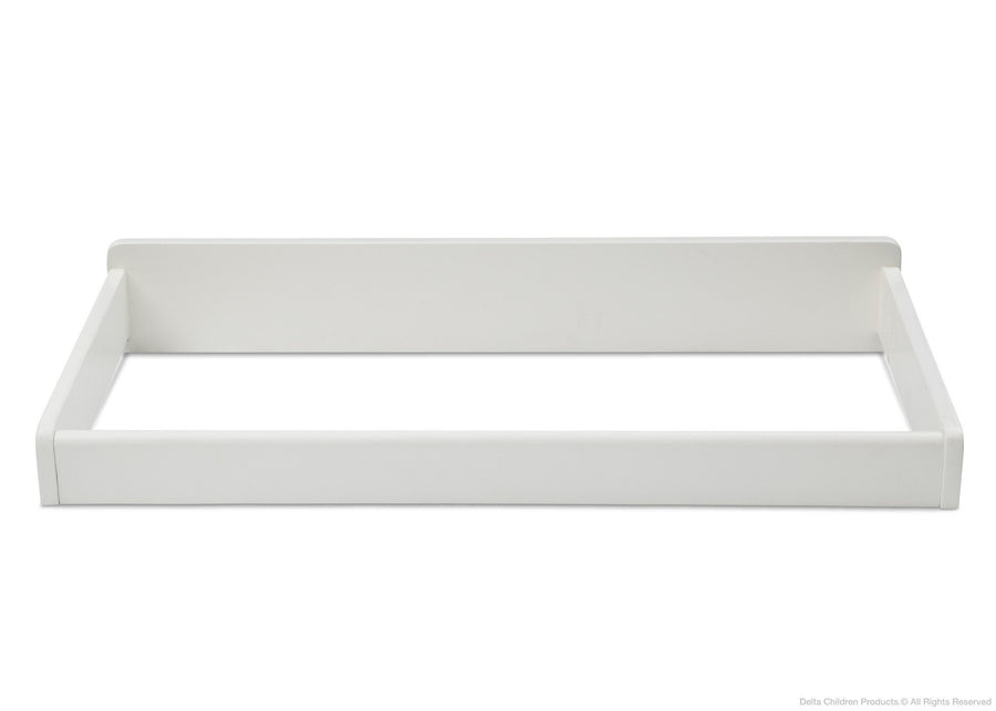 Delta Children White Ambiance (108) Changing Top, Front View a1a 6-Changing Top