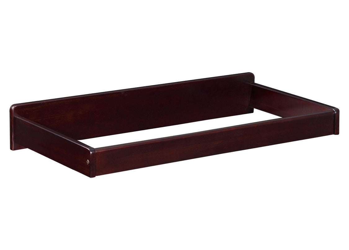 Delta Children Black Cherry Espresso (607) Changing Top, Side View