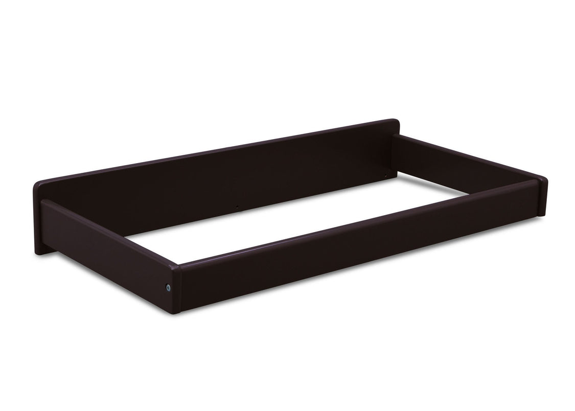 Delta Children Dark Espresso (958) Changing Top, Side View, o2o