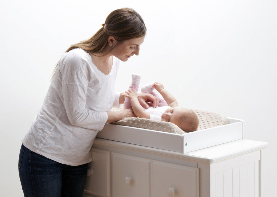 Delta Children White Ambiance (108) Changing Top, in Setting a0a 2-Changing Top