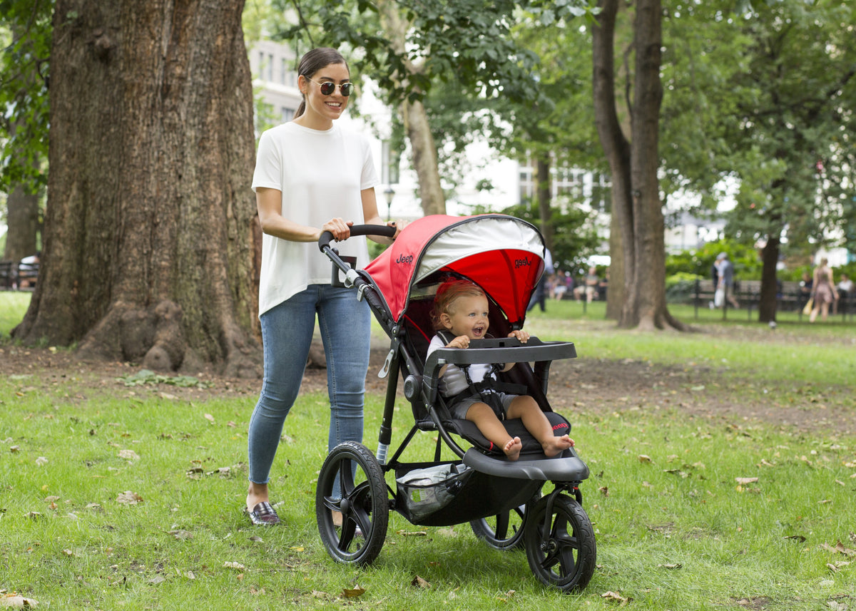 J is for Jeep® Brand Classic Jogging Stroller Classic Red (2018), Outdoor