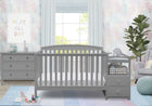 Grey (026) 1-Royal Convertible Crib and Changer