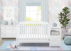 White (100) 7-Royal Convertible Crib and Changer