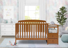Delta Children Warm Honey (251) Royal Crib 'N' Changer, Crib Conversion d2d 19-Royal Convertible Crib and Changer
