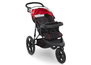 red and black jogging stroller Jeep® Classic Jogging Stroller