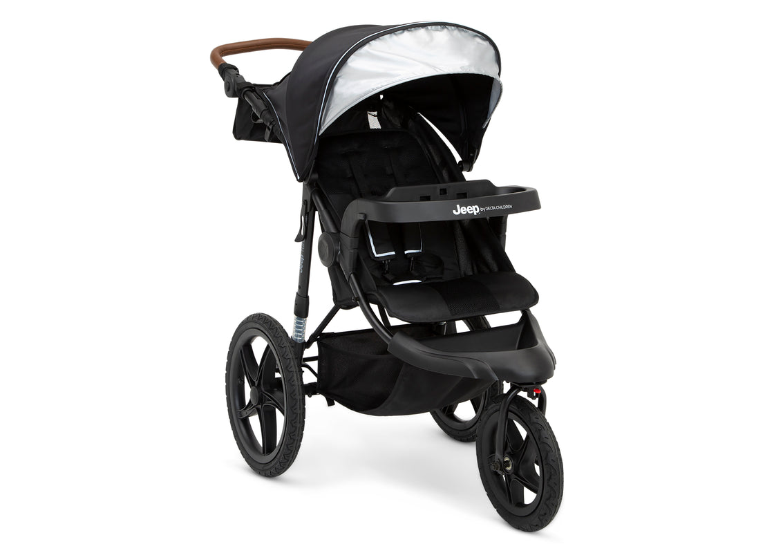pink jeep jogging stroller Jeep TurboGlyde Jogging Stroller, Black (001)