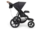 Black (001) 3-Jeep TurboGlyde Jogging Stroller