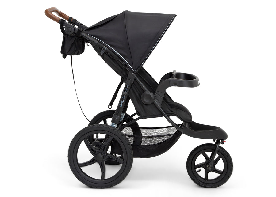 Black (001) 3-Jeep TurboGlyde Jogging Stroller