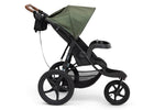 Black with Olive Green (2182) 8-Jeep TurboGlyde Jogging Stroller