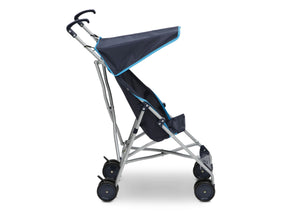 Delta Children True Blue (2105) Classic Umbrella Stroller (11031) Side Facing, e3e 22