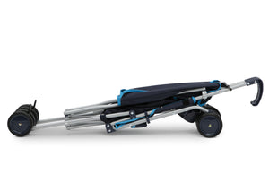Delta Children True Blue (2105) Classic Umbrella Stroller (11031) Folded, e4e 23