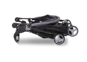 Delta Children Brushstrokes (2029) J is for Jeep Brand Metro Stroller Folded View d4d 8