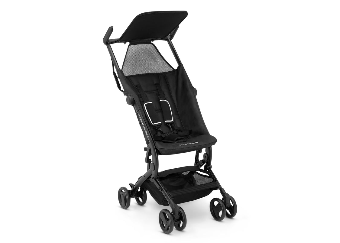 lightest travel stroller Delta Children The Clutch Lightweight Stroller, Black