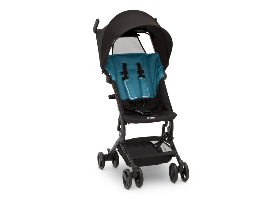 Black/Teal (2194) 11363-2194 2-Clutch Plus Travel Stroller with Recline
