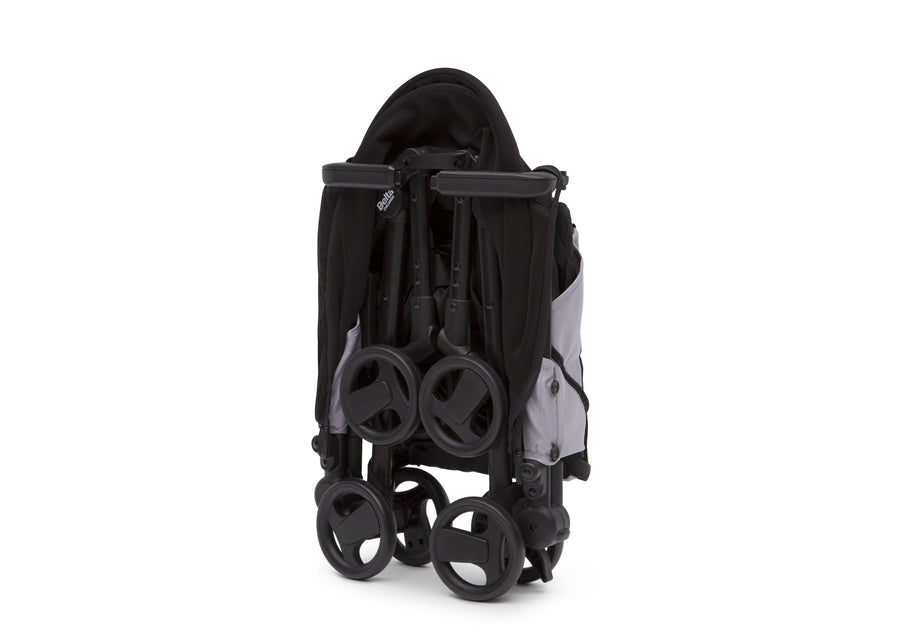 Black/Grey (2195) 15-Clutch Plus Travel Stroller with Recline