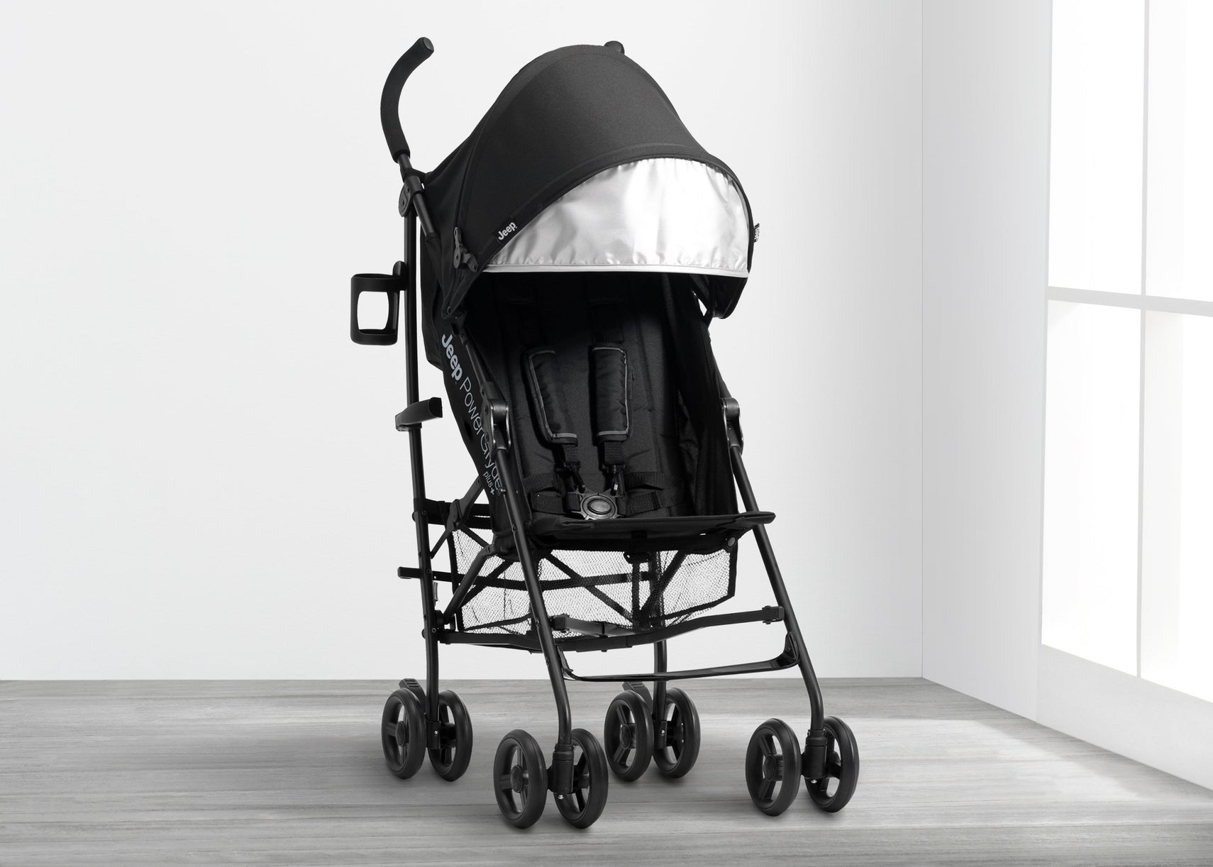 Jeep PowerGlyde Plus Stroller Black (001)